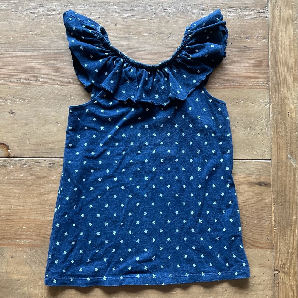 Splendid Star ruffles girls top size 12